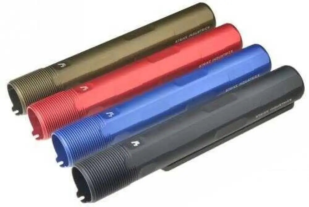 Ar Advanced Receiver Extension Ar-15 7 Position Buffer Tube Aluminum Flat Dark Earth Md: Siararet7 - Siararet7fde