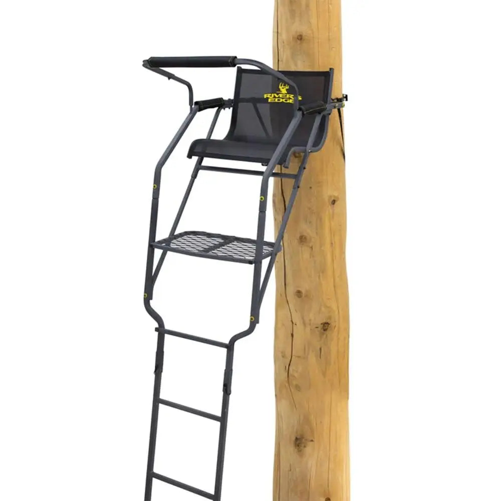 Ardisam (river’s Edge/ Barronett Blinds) Ladder Treestands River’s Edge Relax Wide Stand Buy at Faith and Freedom