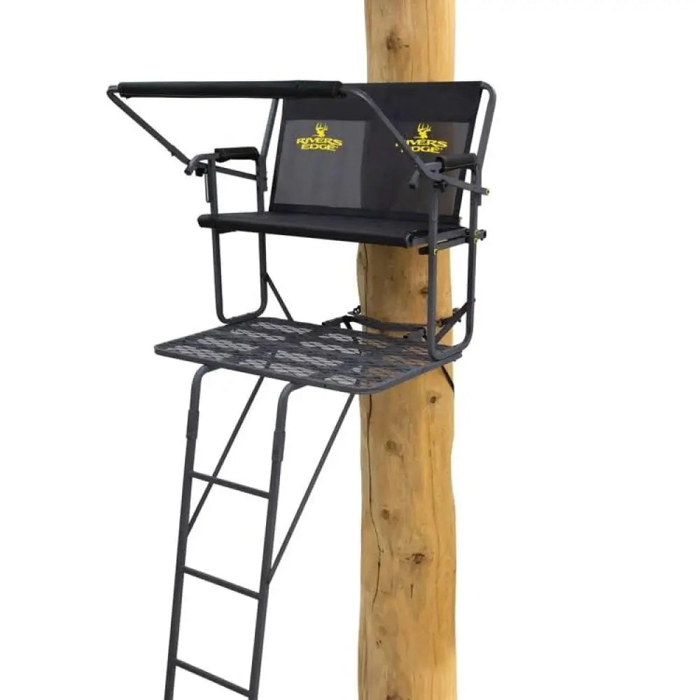 Ardisam (river’s Edge/ Barronett Blinds) Ladder Treestands River’s Edge Twoplex Stand 2-person Buy at Faith and Freedom