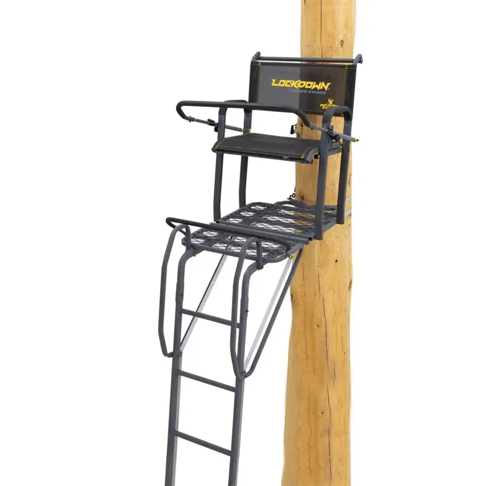 Ardisam (river’s Edge/ Barronett Blinds) Ladder Treestands Rivers Edge Lockdown Wide 1-man Stand Buy at Faith