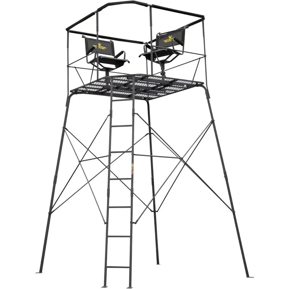 Ardisam (river’s Edge/ Barronett Blinds) Tower Stands River’s Edge Quad Pod Stand 2-man with Swivel Chairs Buy at Faith