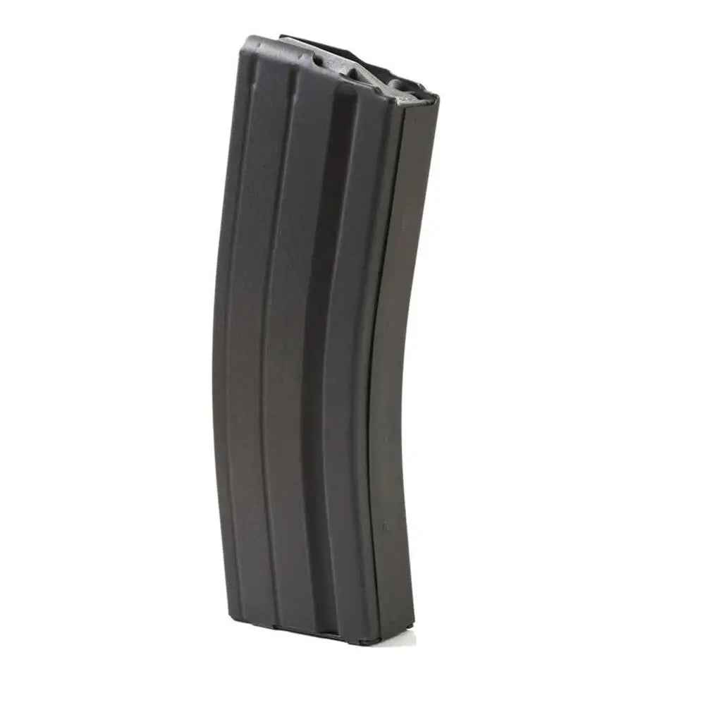 Asc Rifle Magazines Asc Ar Family Magazine Grey Follower 6.8 Spc Black Stainless Steel 25/rd Buy at Faith and Freedom