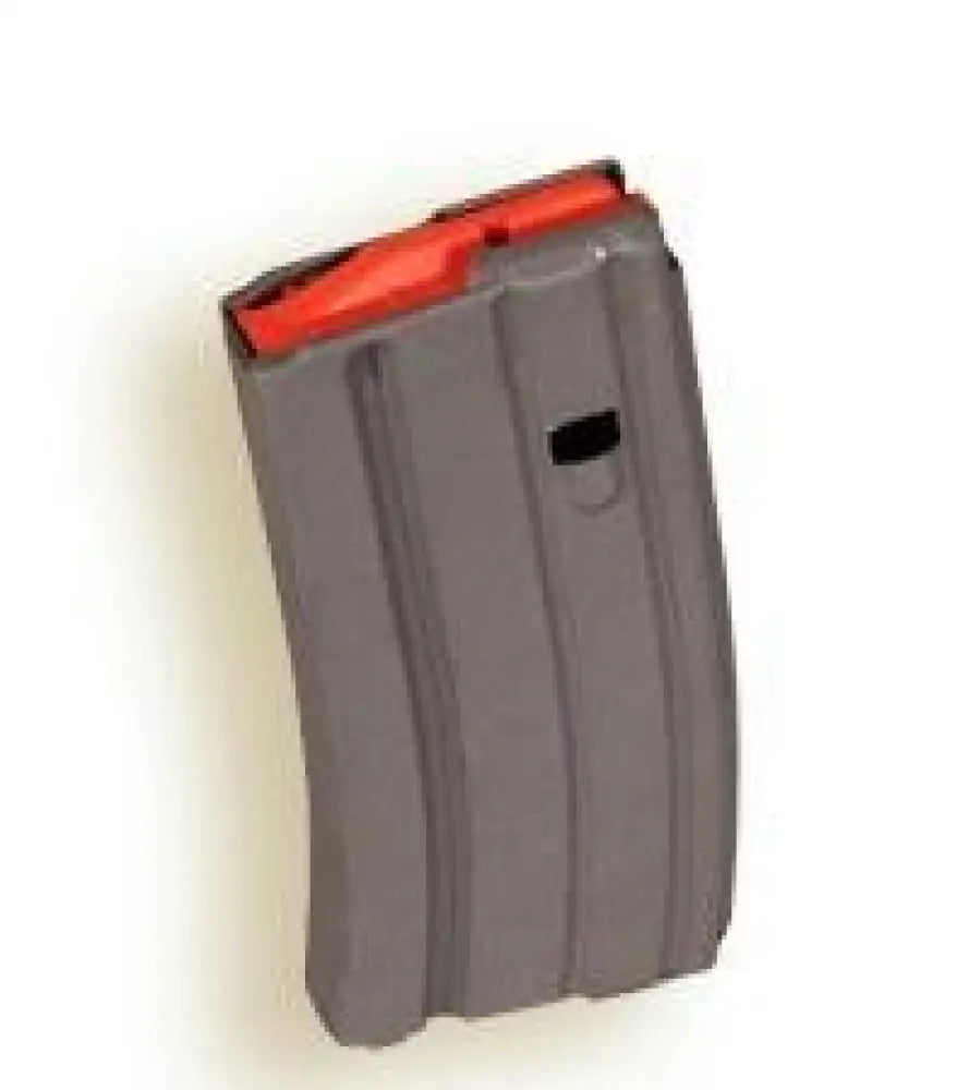 Asc Rifle Magazines Asc Ar Family Magazine Orange Follower 223 Rem Aluminum Grey 20/rd Buy at Faith and Freedom Outdoors