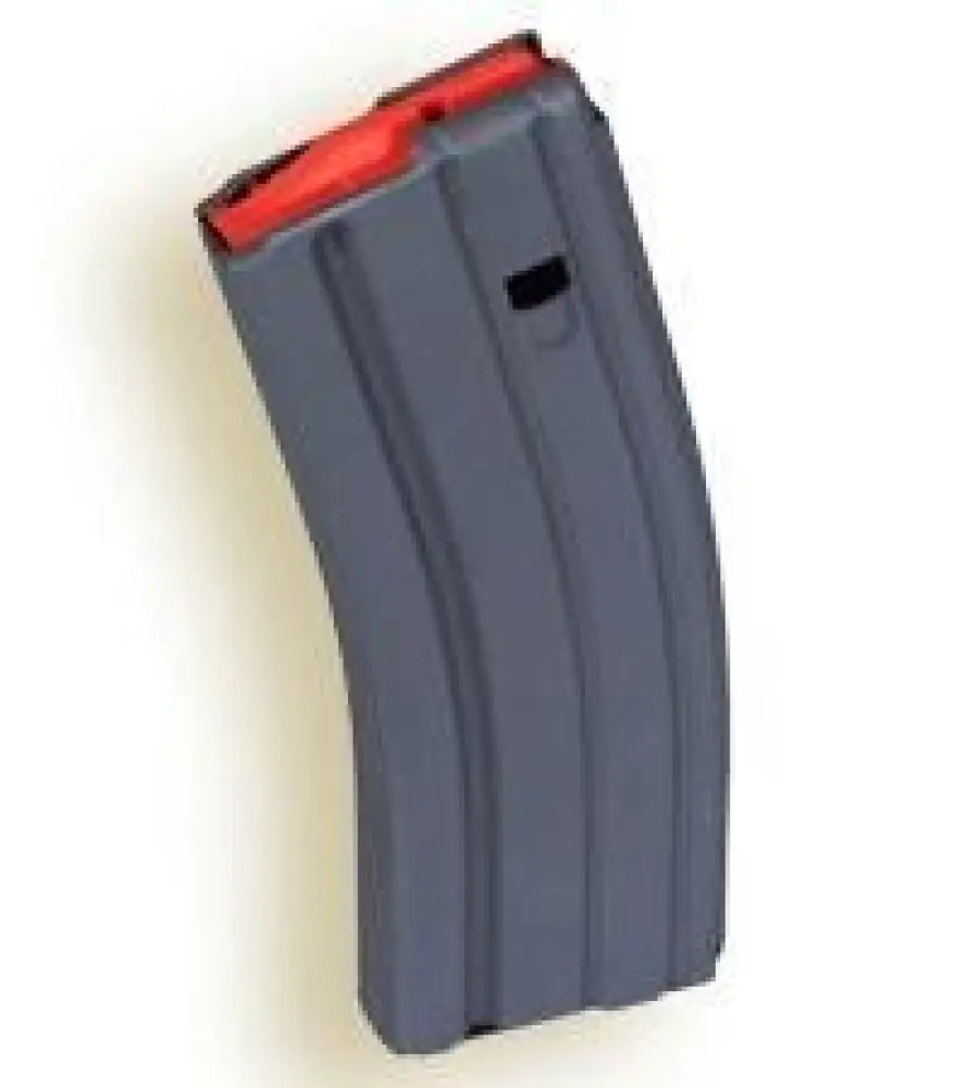 Asc Rifle Magazines Asc Ar Family Magazine Orange Follower 223 Remington Grey Aluminum 30 Round Buy at Faith