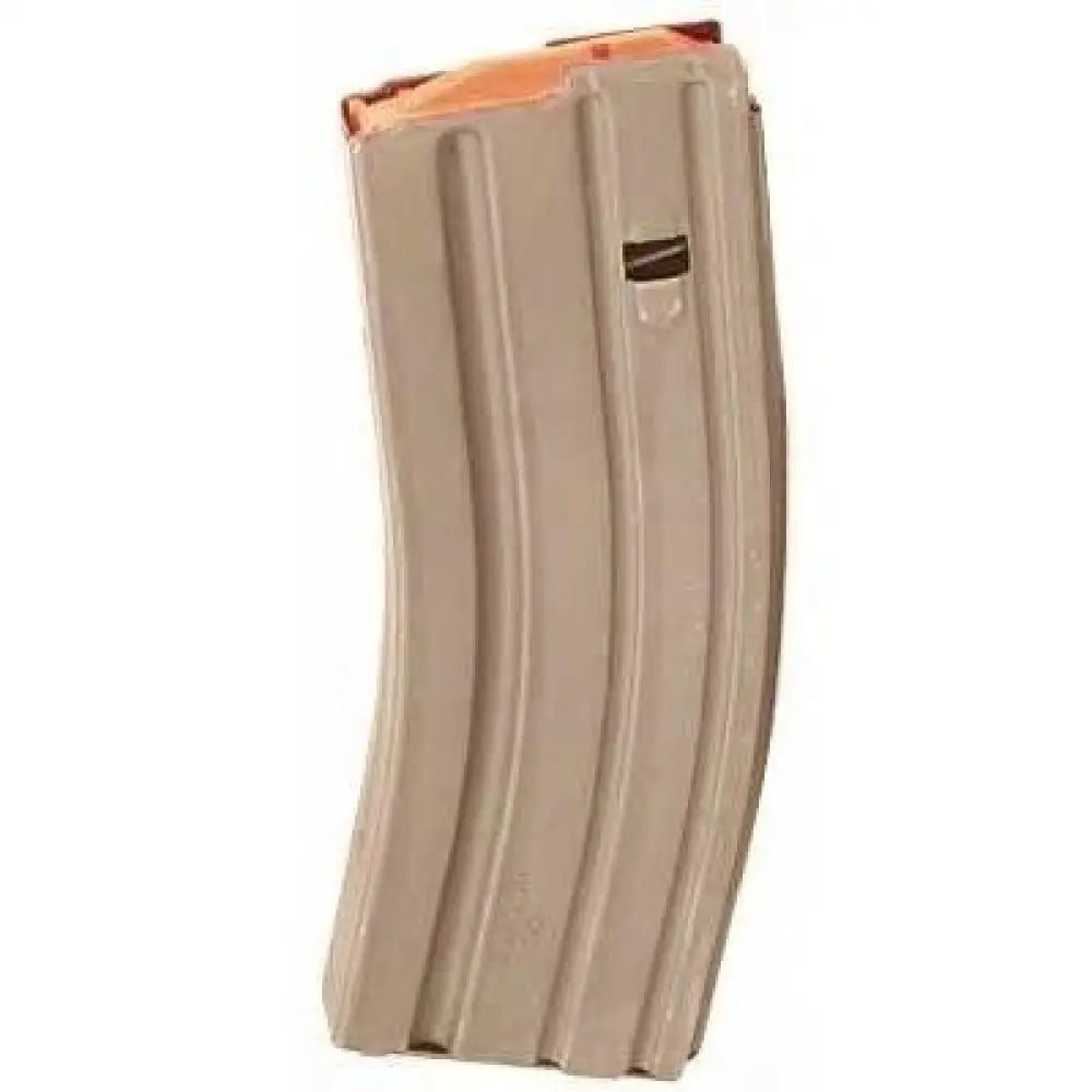 Asc Rifle Magazines Asc Ar Family Magazine Orange Follower Dark Earth Stainless Steel 223 Remington 30 Round Buy