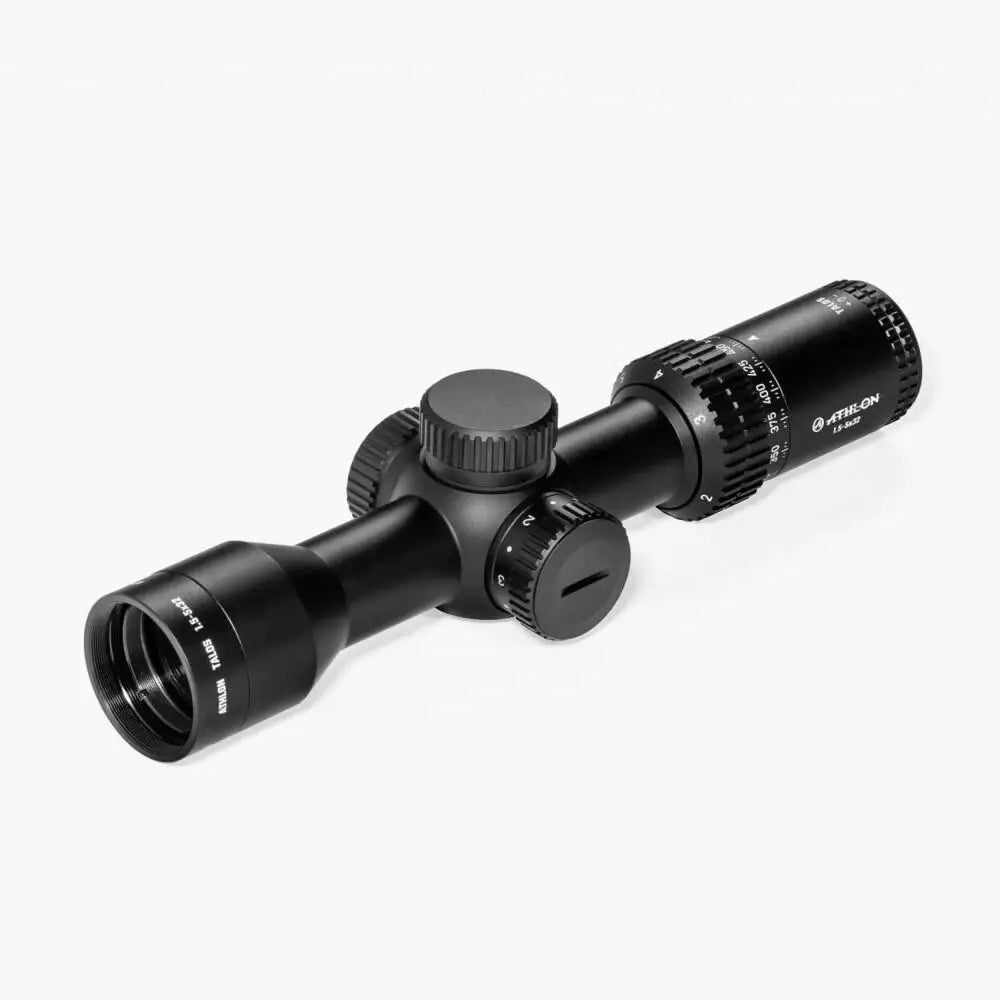 Athlon Optics Archery Sights|archery Scopes Talos Crossbow Scope 1.5-5x32 1’’ Sfp Bdc 100 Ir Illum Black Buy at Faith
