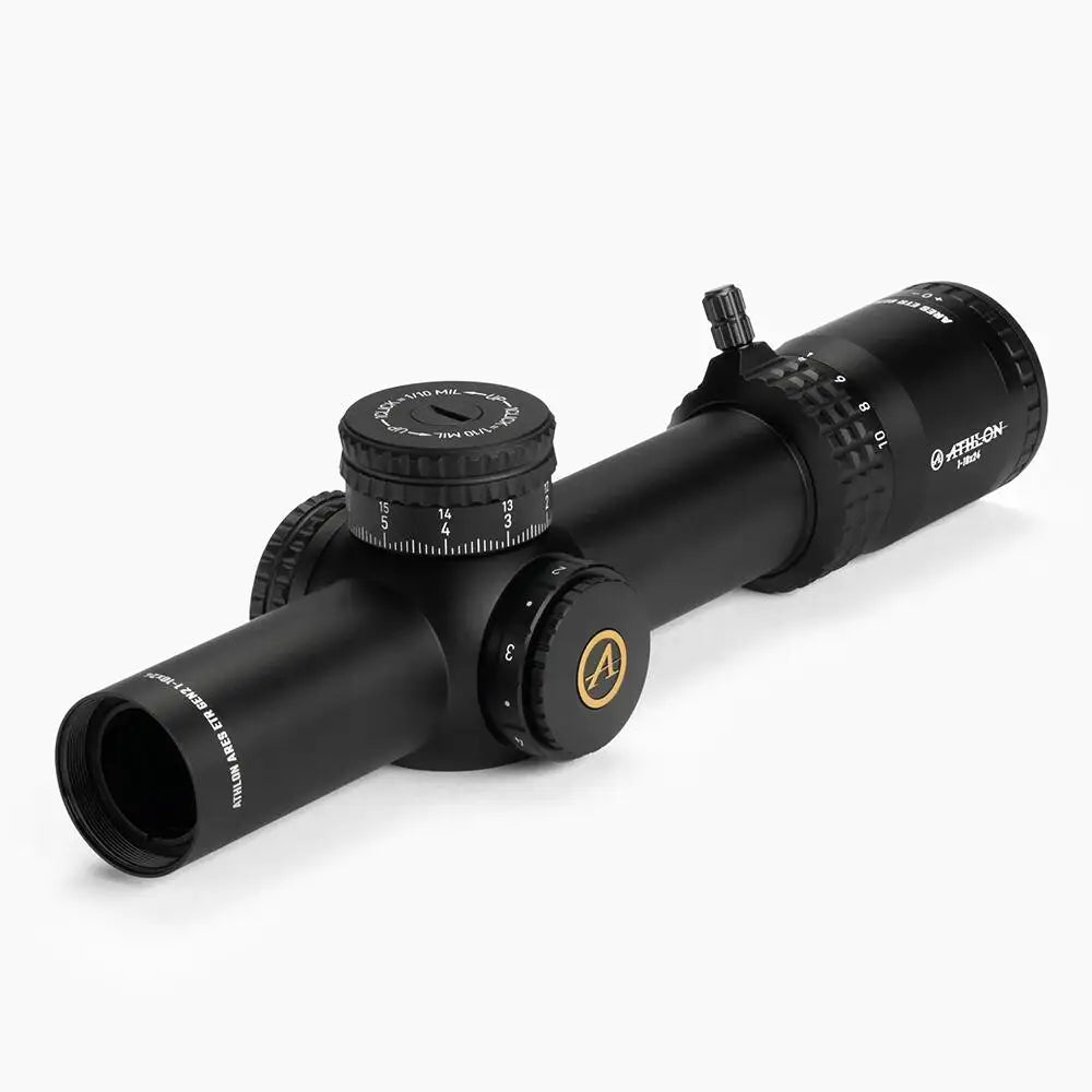 Athlon Optics Centerfire Scopes Ares Etr Gen 2 Uhd Rifle Scope 1-10x24 34mm Ffp Atmr3 Mil Illum. Black Buy at Faith