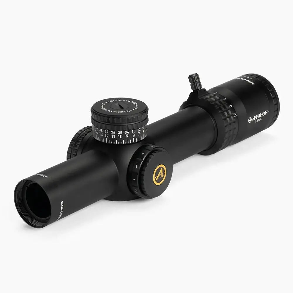 Athlon Optics Centerfire Scopes Ares Etr Gen 2 Uhd Rifle Scope 1-10x24 34mm Ffp Atmr2 Moa Illum. Black Buy at Faith