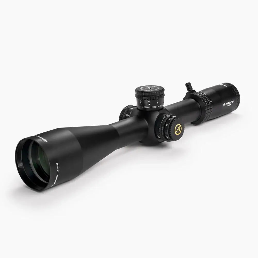 Athlon Optics Centerfire Scopes Ares Etr Gen 2 Uhd Rifle Scope 4.5-30x56 34mm Ffp Aprs12 Mil Illum. Black Buy at Faith
