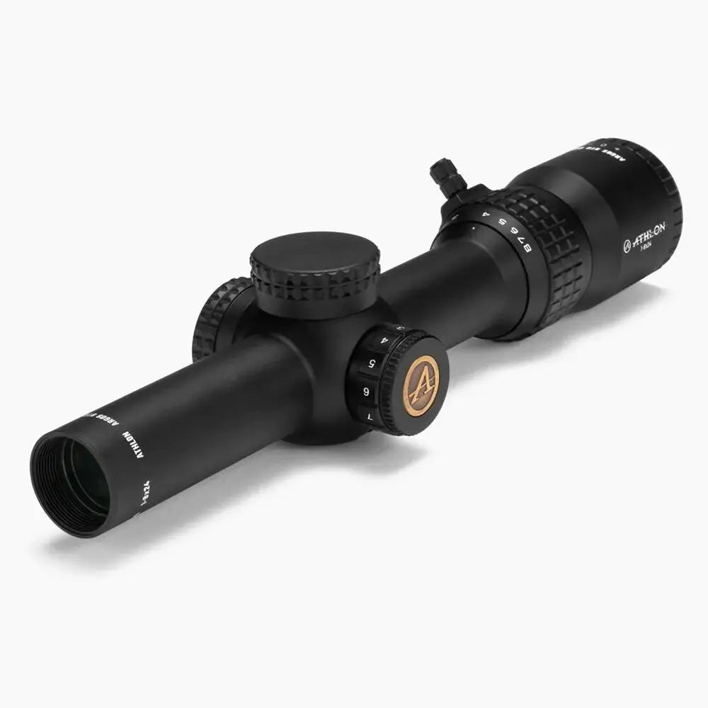 Athlon Optics Centerfire Scopes Argos Btr Gen 3 Rifle Scope 1-8x24 30mm Sfp Atmr4 Ir Moa Black Buy at Faith and Freedom