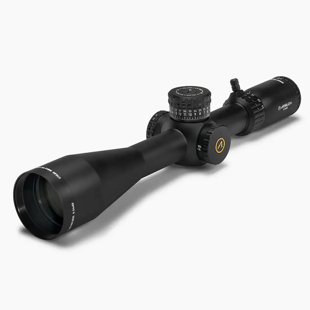 Athlon Optics Centerfire Scopes Midas Tac Gen 2 Hd Rifle Scope 6-24x50 30mm Ffp Aprs15 Moa Black Buy at Faith