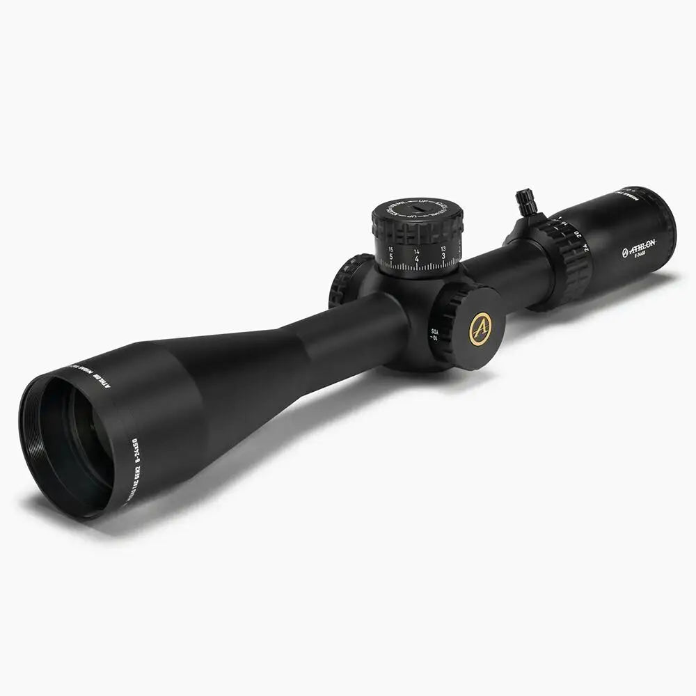 Athlon Optics Centerfire Scopes Midas Tac Gen 2 Hd Rifle Scope 6-24x50 30mm Ffp Aprs14 Mil Black Buy at Faith