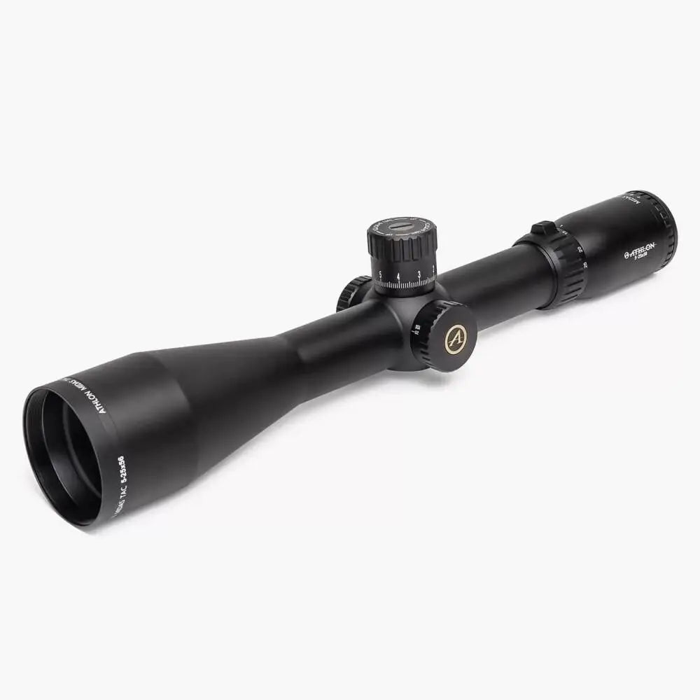 Athlon Optics Centerfire Scopes Midas Tac Hd Riflescope 5-25x56 34mm Ffp Aprs6 Mil Non Illum. Black Buy at Faith