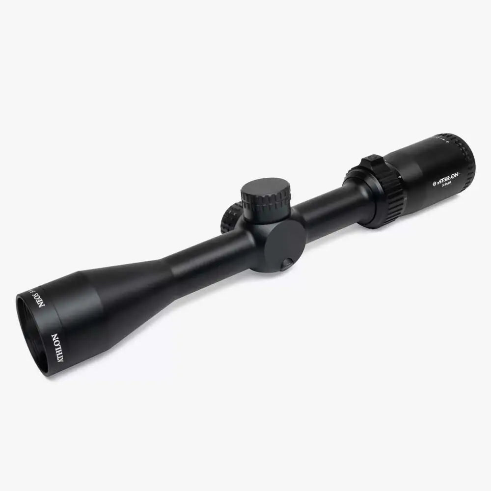 Athlon Optics Centerfire Scopes Neos Rifle Scope 3-9x40 1’’ Sfp Center-x Moa Non-illum Black Buy at Faith and Freedom