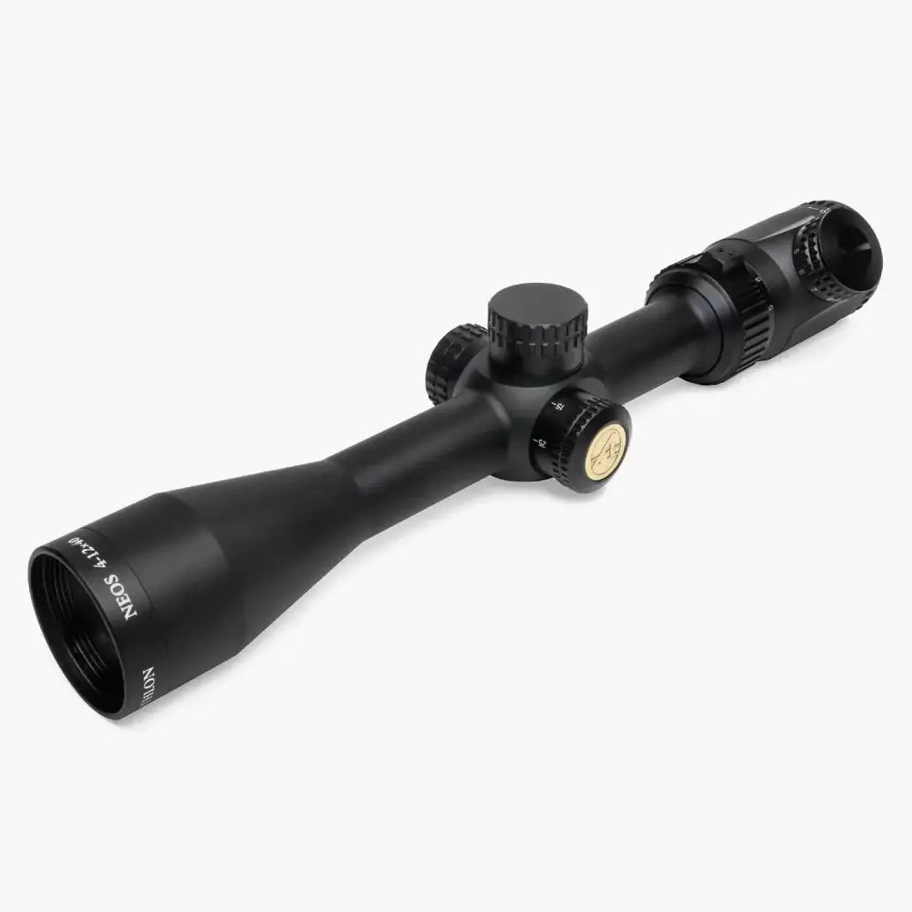 Athlon Optics Centerfire Scopes Neos Rifle Scope 4-12x40 1’’ Sfp Bdc 500 Ir Moa Illum Black Buy at Faith and Freedom
