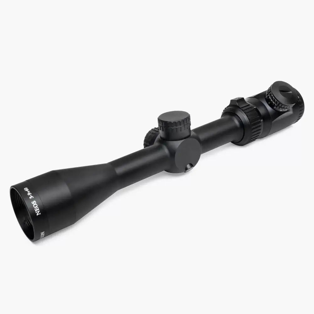 Athlon Optics Muzzleloader Scopes Neos Rifle Scope 3-9x40 1’’ Sfp Bdc 250 Ir Illum Black Buy at Faith and Freedom