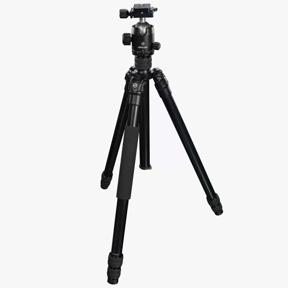 Athlon Optics Spotting Scope Tripods & Mounting|tripods Midas Al28 Aluminum Tripod 17’’ - 65’’ Black with Soft Sided