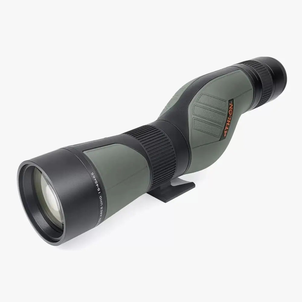 Athlon Optics Spotting Scopes Ares G2 Uhd Scope 15-45x65 Green Straight Angle Buy at Faith and Freedom Outdoors
