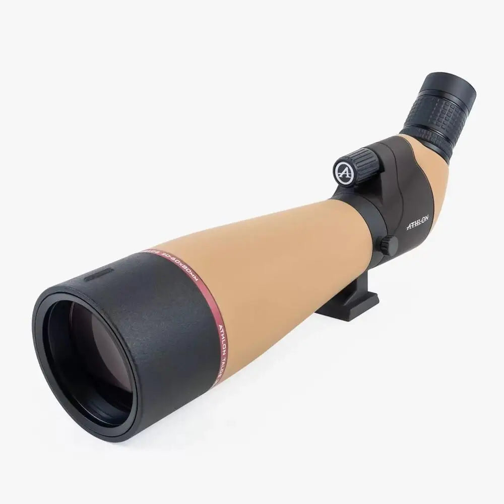 Athlon Optics Spotting Scopes Talos Scope 20-60x80 Tan Buy at Faith and Freedom Outdoors