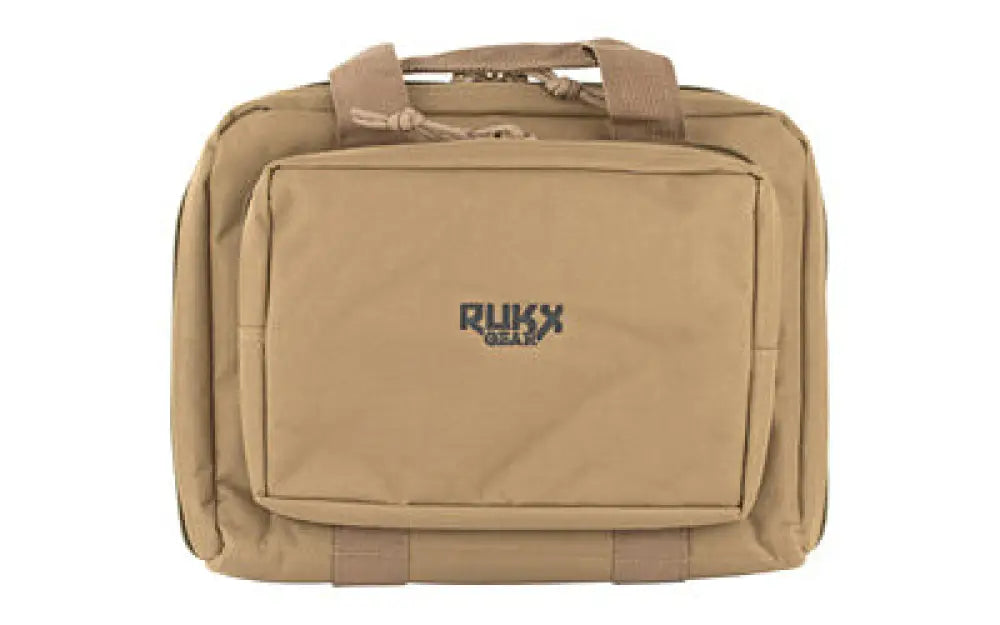 Ati Double Pistol Case Tan Buy at Faith and Freedom Outdoors - Pistol Cases