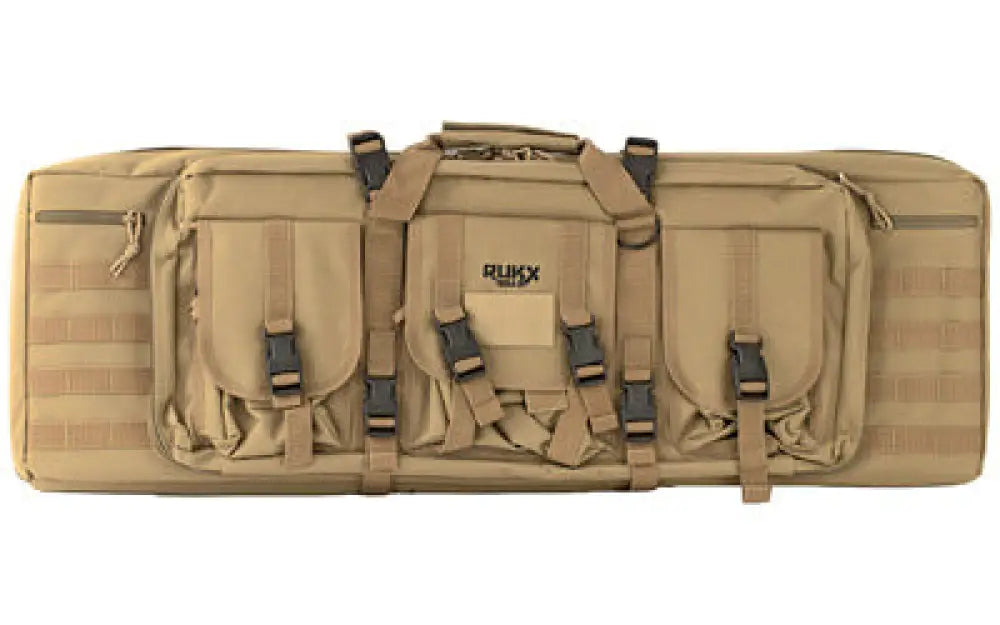 Ati Tactical 36’’ Double Gun Case Tan Buy at Faith and Freedom Outdoors - Rifle Cases - Case