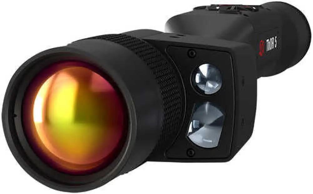 Atn Tiwst5650lrf Thor 5 640 Lrf Thermal Rifle Scope Black Anodized 4-32x Smart Mil Dot Reticle W/zoom 640x480 60 Fps