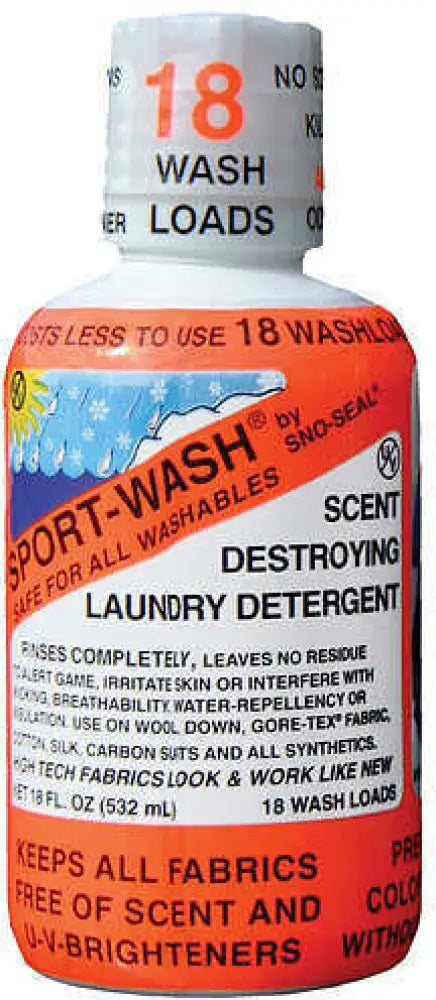 Atsko Sport-wash Laundry Detergent 18 Oz. Model: 1338