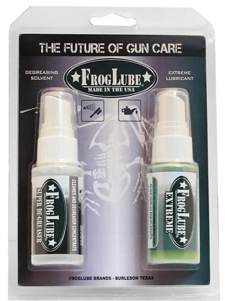 Audeo Sum Inc Dba Froglube Gun Cleaning Kits System Kit Dual - 1 Oz (clamshell) Buy at Faith and Freedom Outdoors