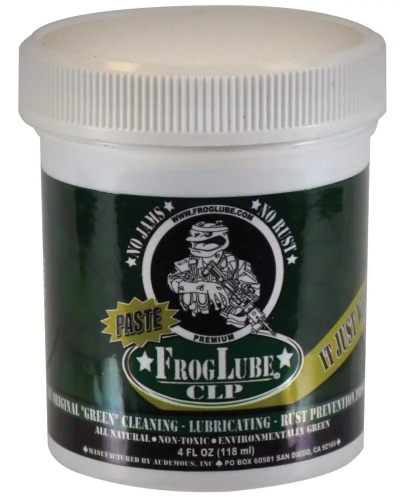 Audeo Sum Inc Dba Froglube Gun Oils & Cleaning Solvents Clp Paste - 4 Oz Buy at Faith and Freedom Outdoors