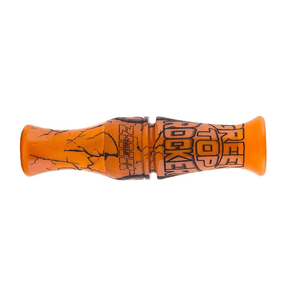 Avian Duck Calls Zink Green Top Rocker Mouth Call Orange Marbleade Buy at Faith and Freedom Outdoors