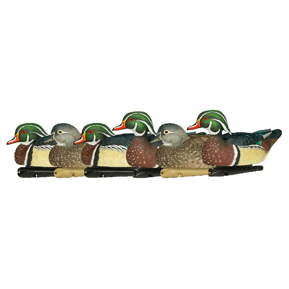Avian Duck Decoys|hunting Avian-x Top Flight Wood Ducks 6/ct Buy at Faith and Freedom Outdoors