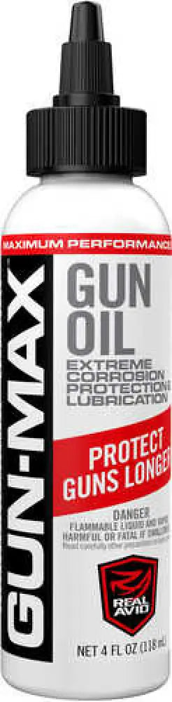 Avid Gun-max Gun Oil 4oz Bottle - Avbmgo4l