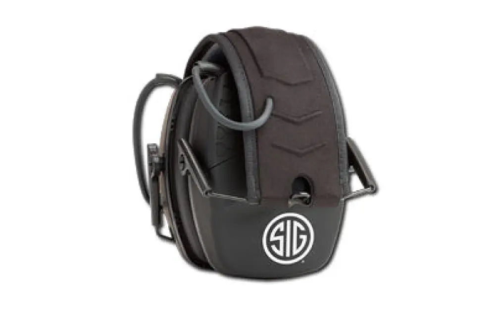 Axil Sig Trackr Blu Tac Earmuffs Black Buy at Faith and Freedom Outdoors - Ear Protection - Earmuff