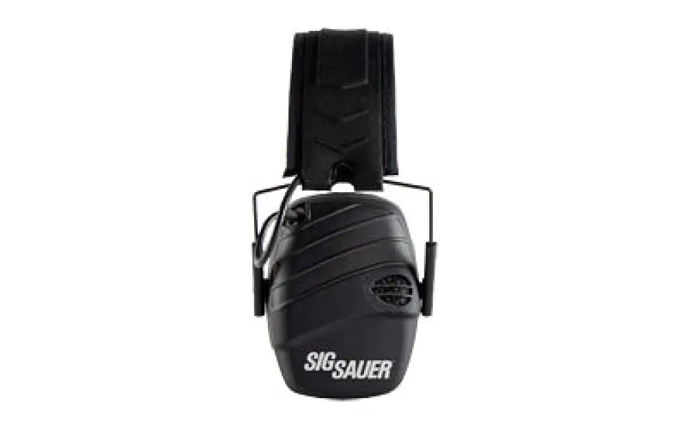 Axil Sig Trackr Electronic E/m Black Buy at Faith and Freedom Outdoors - Ear Protection - Earmuff