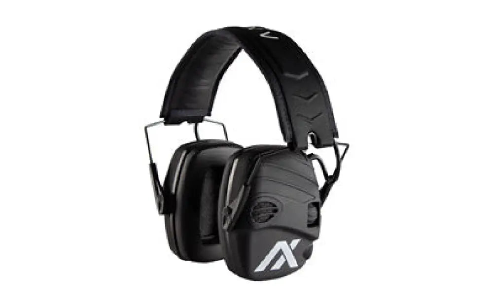 Axil Trackr Electronic Earmuffs Black Buy at Faith and Freedom Outdoors - Ear Protection - Earmuff