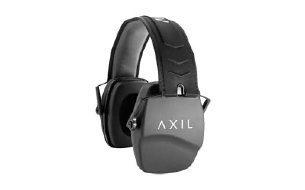 Axil Trackr Passive Earmuffs Black Buy at Faith and Freedom Outdoors - Ear Protection - Earmuff