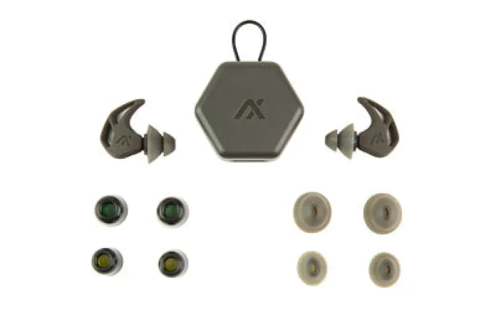 Axil X20 Earplug Charcoal Buy at Faith and Freedom Outdoors - Ear Protection - Plug