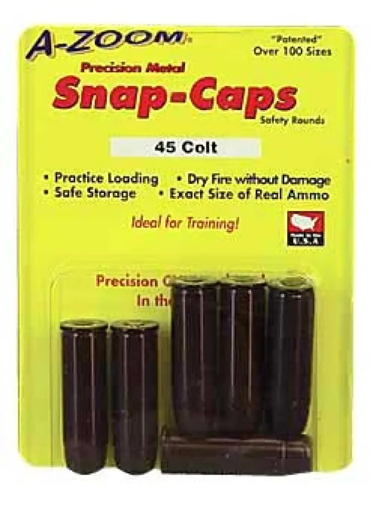 Azoom Snap Caps 45lc 6/ Pack Buy at Faith and Freedom Outdoors - Training Equipment - Snap Caps