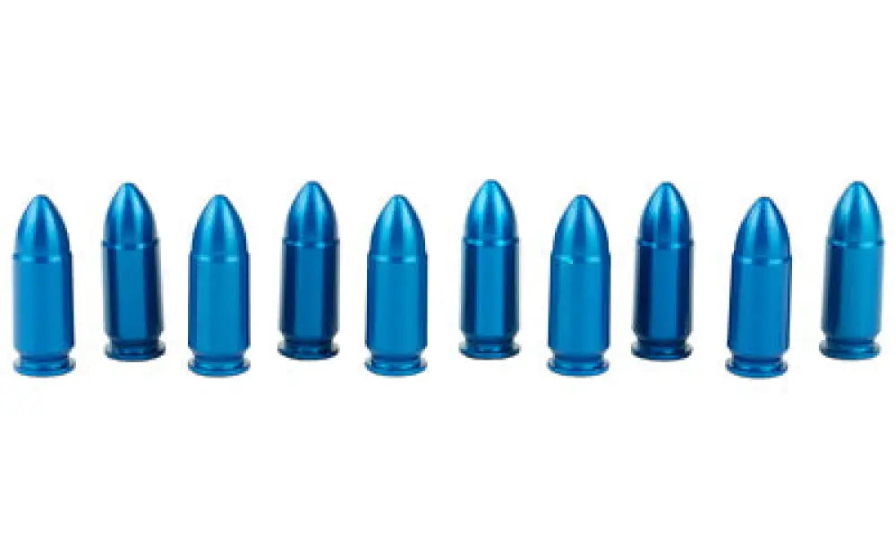 Azoom Snap Caps 9mm 10 Pack Blue Buy at Faith and Freedom Outdoors - Training Equipment - Snap Caps