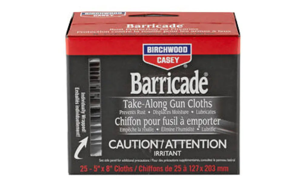B/c Barricade Take Alongs 25 Wipes Buy at Faith and Freedom Outdoors - Solvents & Lubricants - Wipes