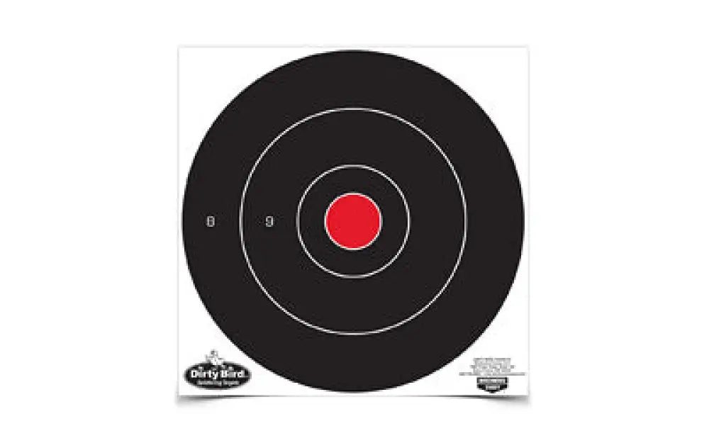 B/c Dirty Bird Rnd Blseye Target 12-12’’ Buy at Faith and Freedom Outdoors - Paper Targets