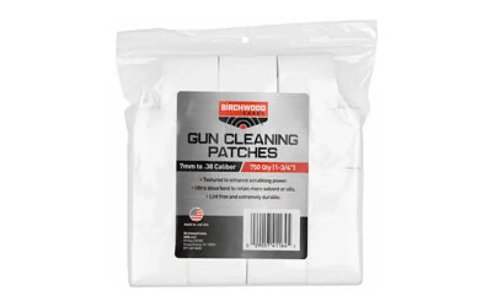 B/c Patches 1-3/4’’ 7mm-.38cal 750 Pack Buy at Faith and Freedom Outdoors - Cleaning Hardware & Components - Patch