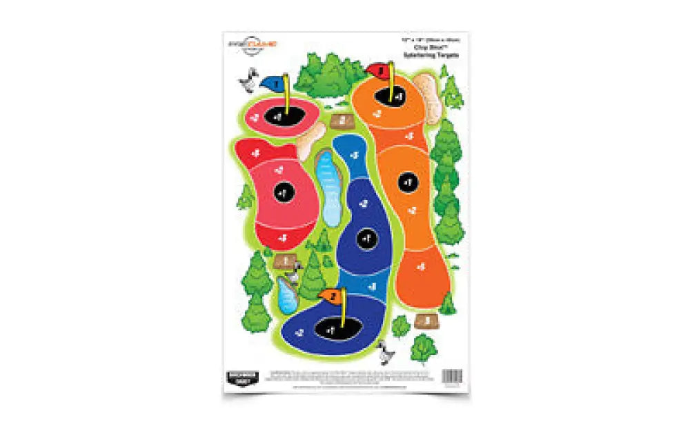 B/c Pregame Chip Shot Target 8-12x18 Buy at Faith and Freedom Outdoors - Paper Targets