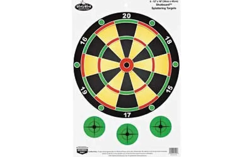 B/c Pregame Shothreaded Barreloard Target 8-12x18 Buy at Faith and Freedom Outdoors - Paper Targets
