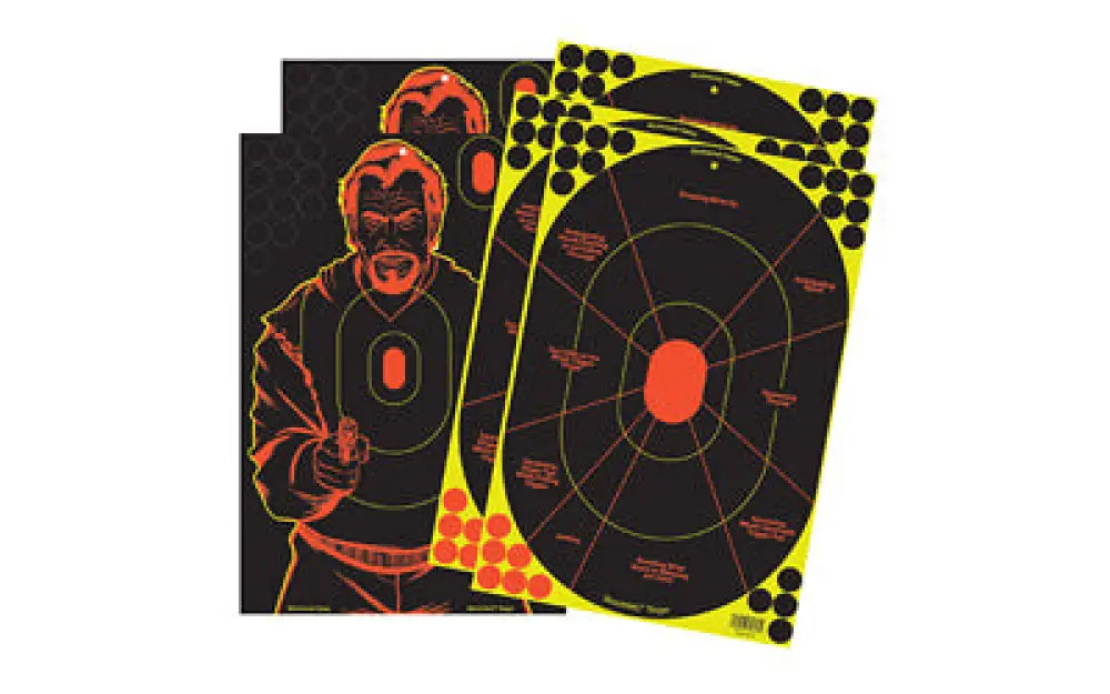 B/c Sht-n-c Combo Pack Hg Target 5-12x18 Buy at Faith and Freedom Outdoors - Adhesive Targets