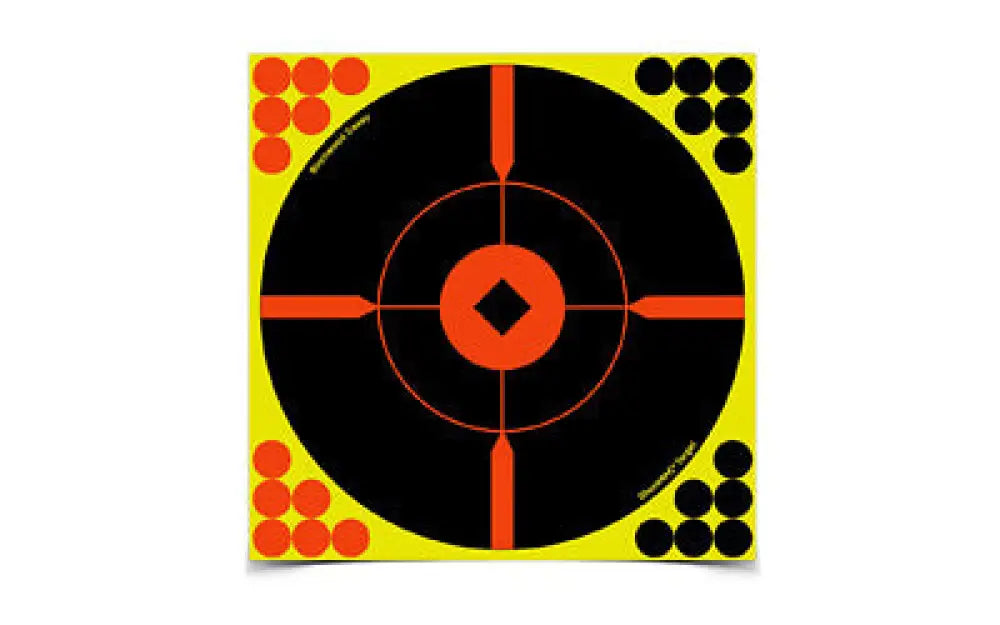 B/c Sht-n-c Crshr-bullseye Target 50-8’’ Buy at Faith and Freedom Outdoors - Adhesive Targets