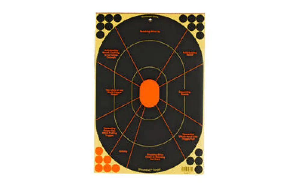B/c Sht-n-c Handgun Trnr 5-12x18’’ Buy at Faith and Freedom Outdoors - Adhesive Targets - Target