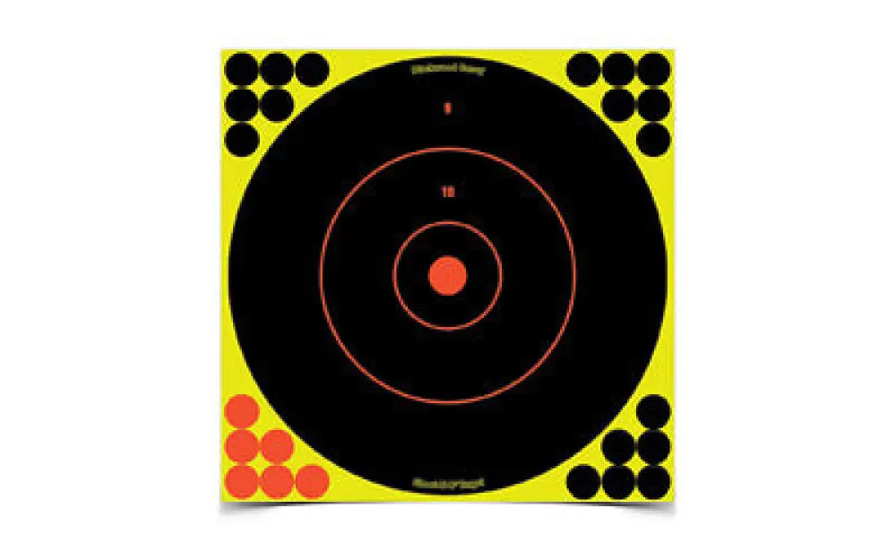 B/c Sht-n-c Rnd Bullseye Target 12-12’’ Buy at Faith and Freedom Outdoors - Adhesive Targets