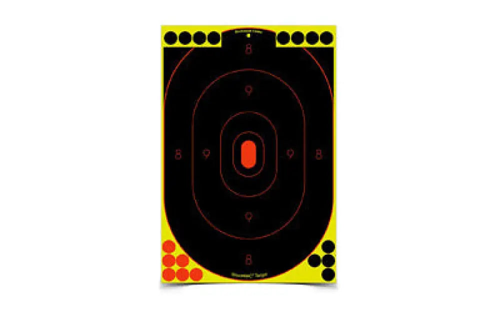 B/c Sht-n-c Silhouettee Target 5-12x18 Buy at Faith and Freedom Outdoors - Adhesive Targets