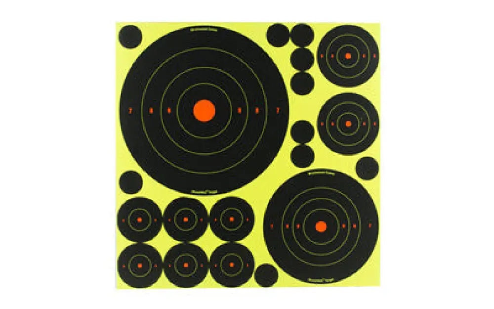 B/c Sht-n-c Target Assort w Stand Buy at Faith and Freedom Outdoors - Adhesive Targets